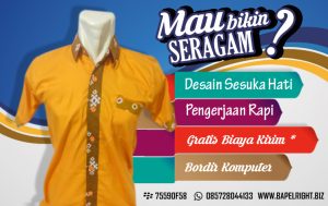 seragam kerja batik