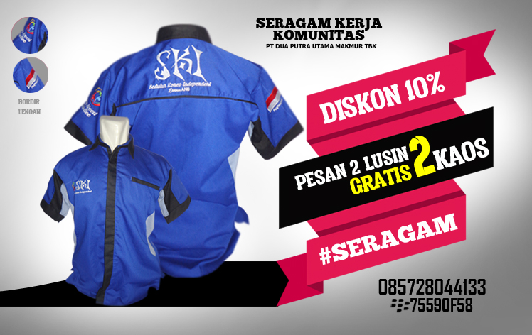 desain baju seragam komunitas terbaru