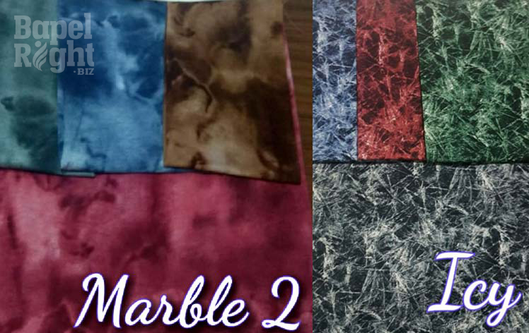 motif cotton marble 2 dan icy