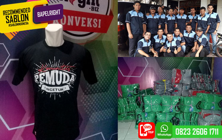 Sablon Kaos Ruber | Plastisol