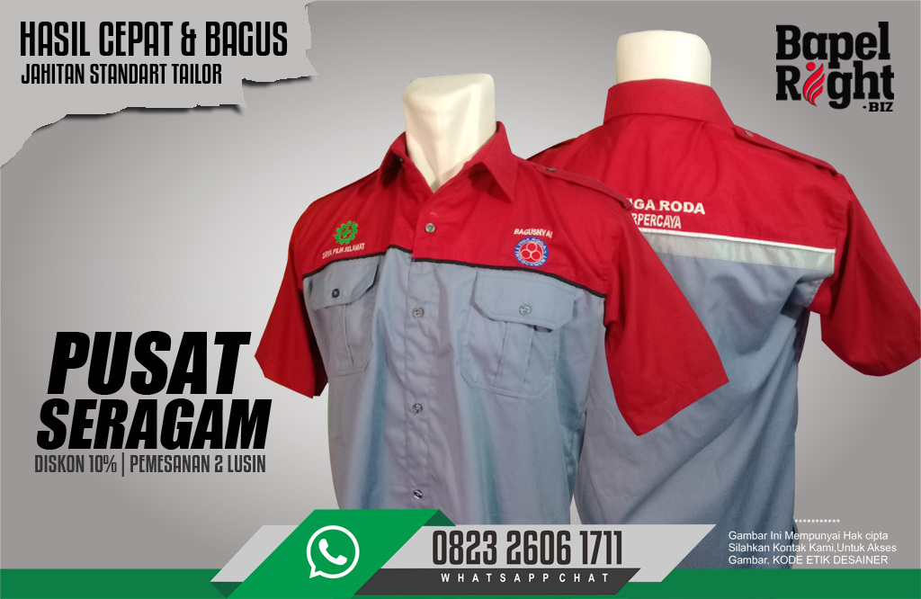 seragam karyawan | model baju karyawan