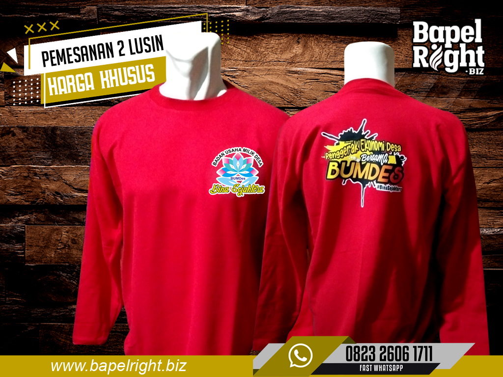 baju seragam bumdes,kaos bumdes