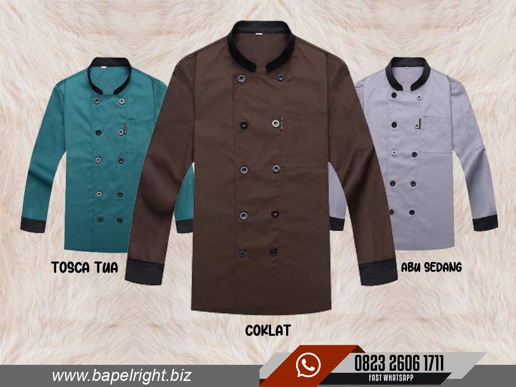 Baju Pelayan Restoran Korea Polos Keren