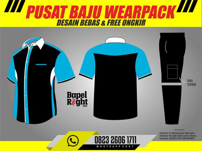 Pusat Baju Wearpack SMK Konveksi Wearpack Gratis Ongkir