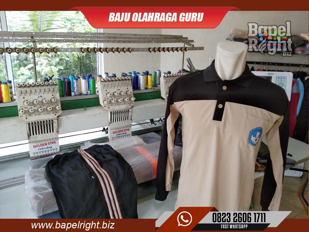 Baju Olahraga Guru SMPN Satu Atap Kindandal