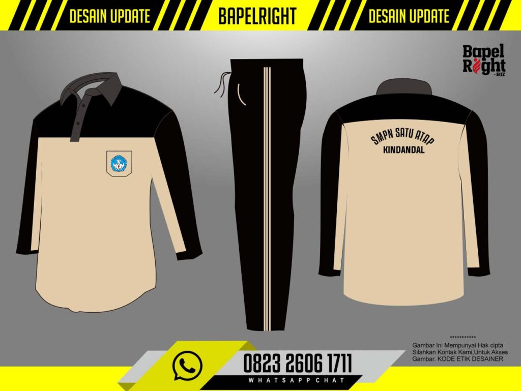 Desain Baju Olahraga SMP Negeri