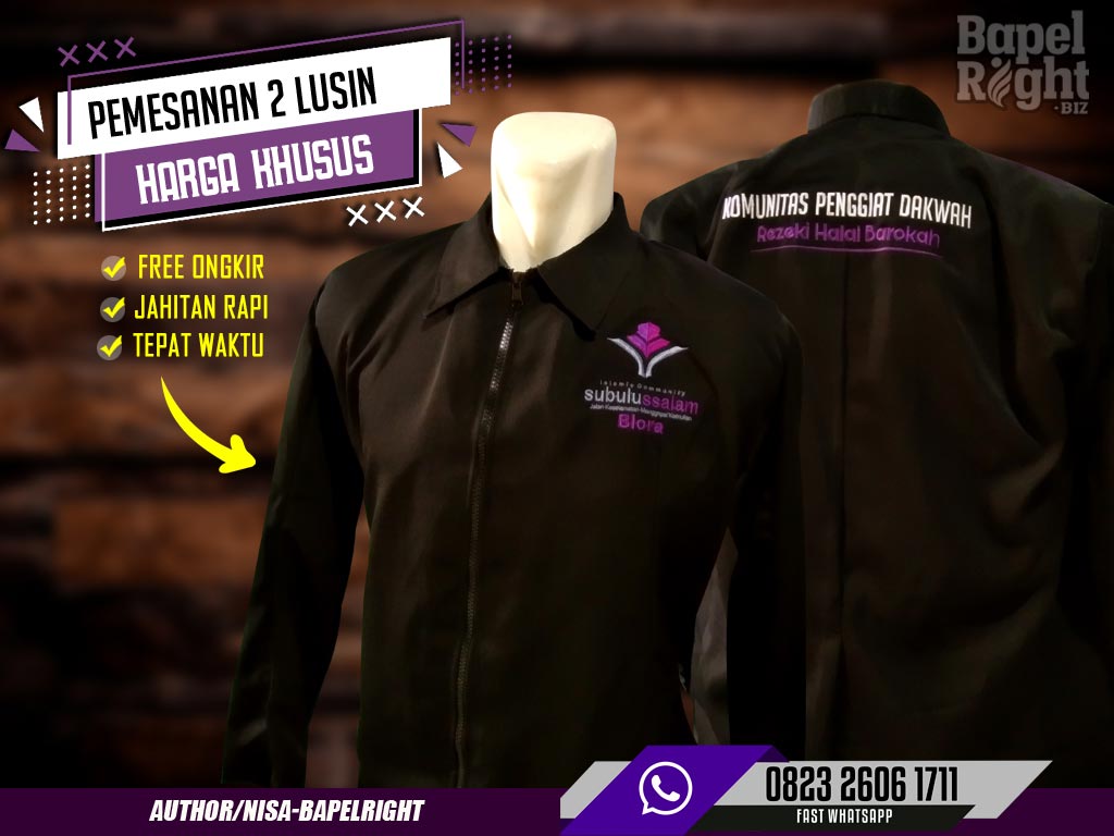 Contoh Jaket Komunitas