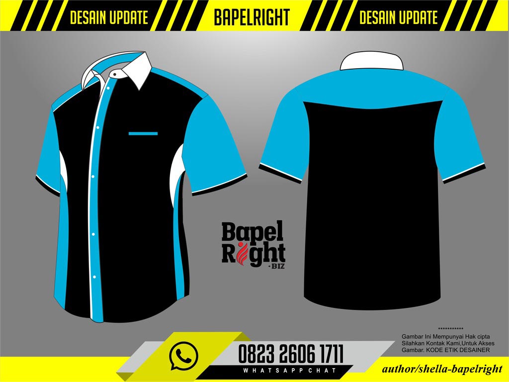 Desain Baju Komunitas Simple