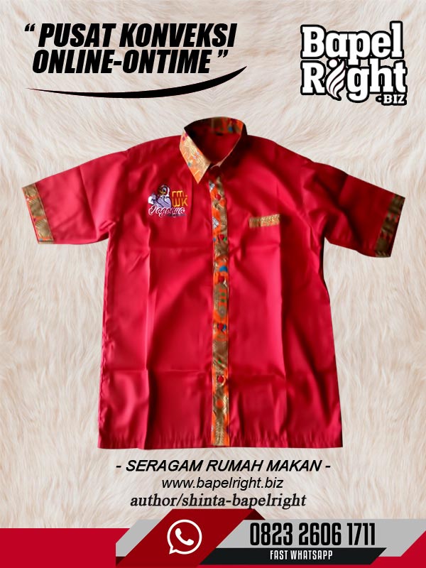 Desain Seragam Restoran Batik