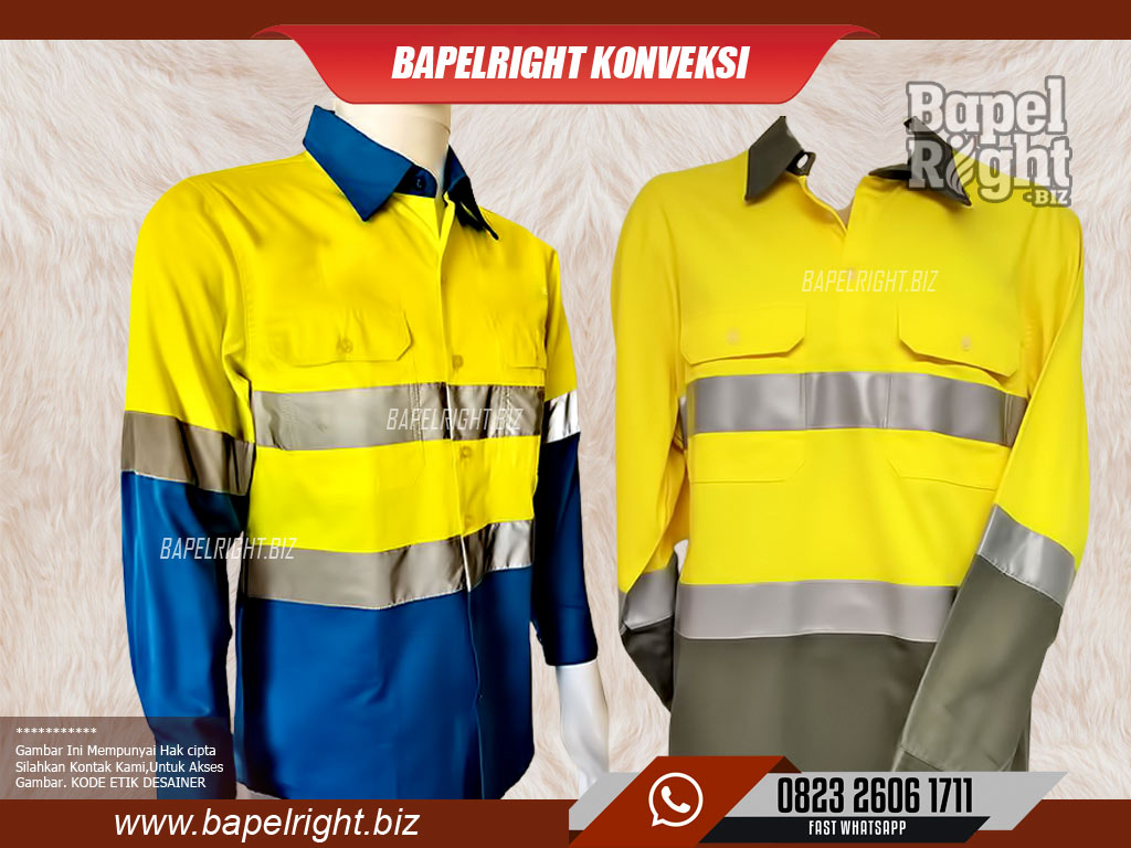 Warna Baju kerja lapangan kuning