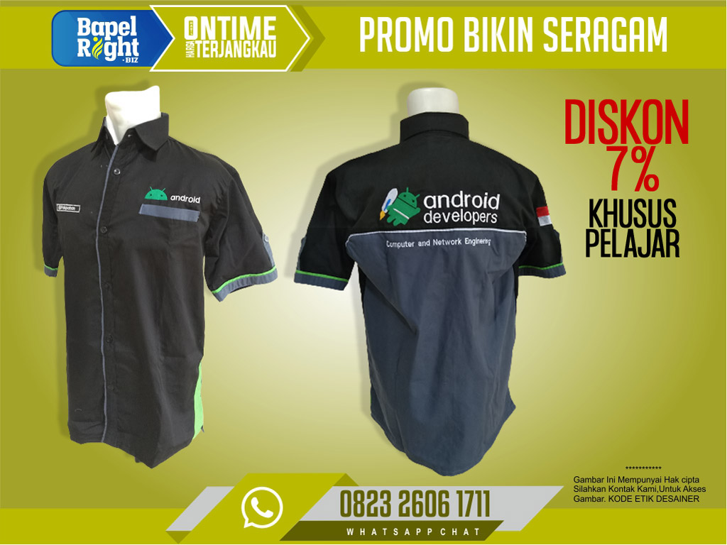 seragam baju pdh smk tunas harapan pati