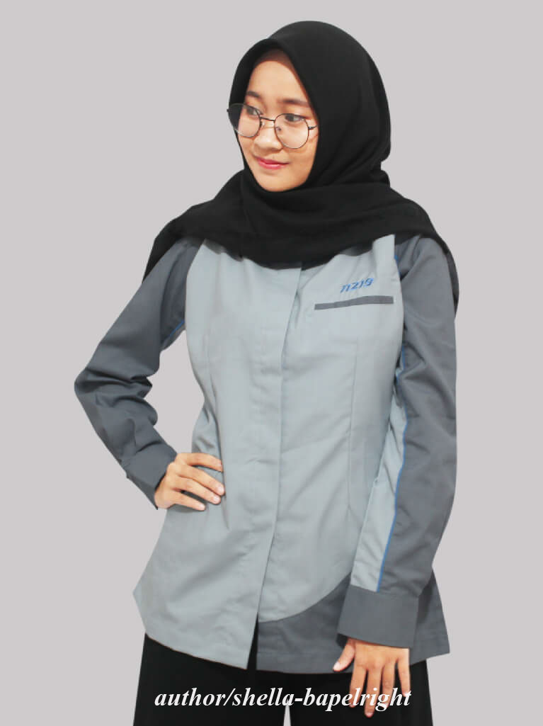 Baju Kantor Wanita Hijab Modern