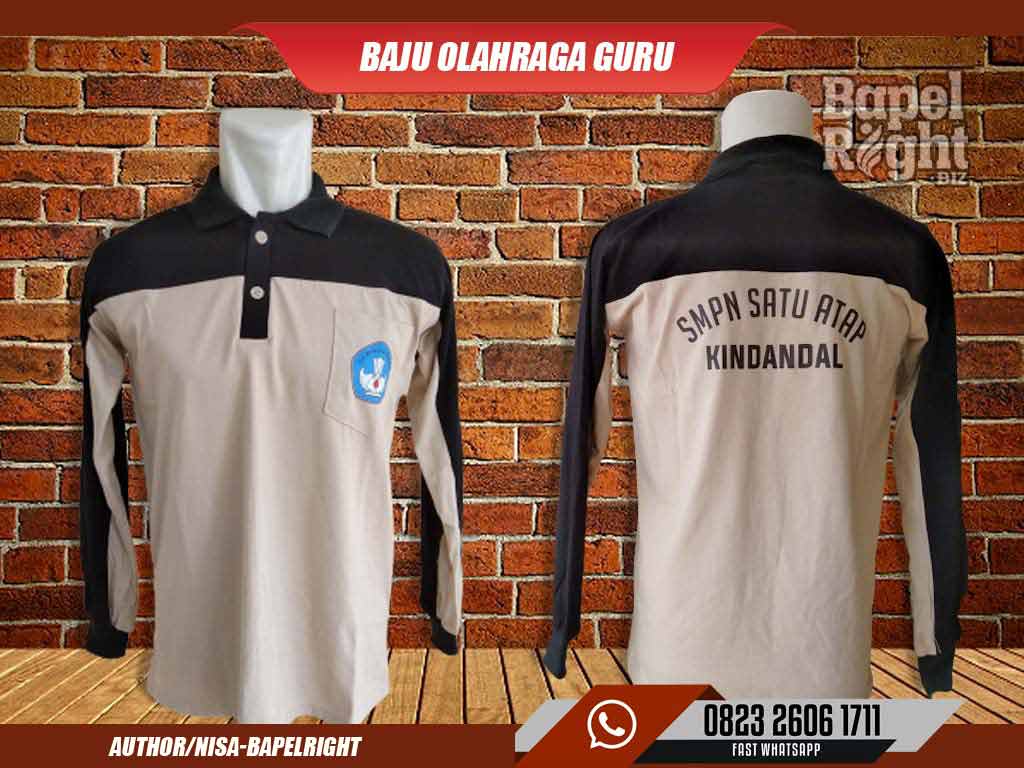 Baju Olahraga Guru Sekolah