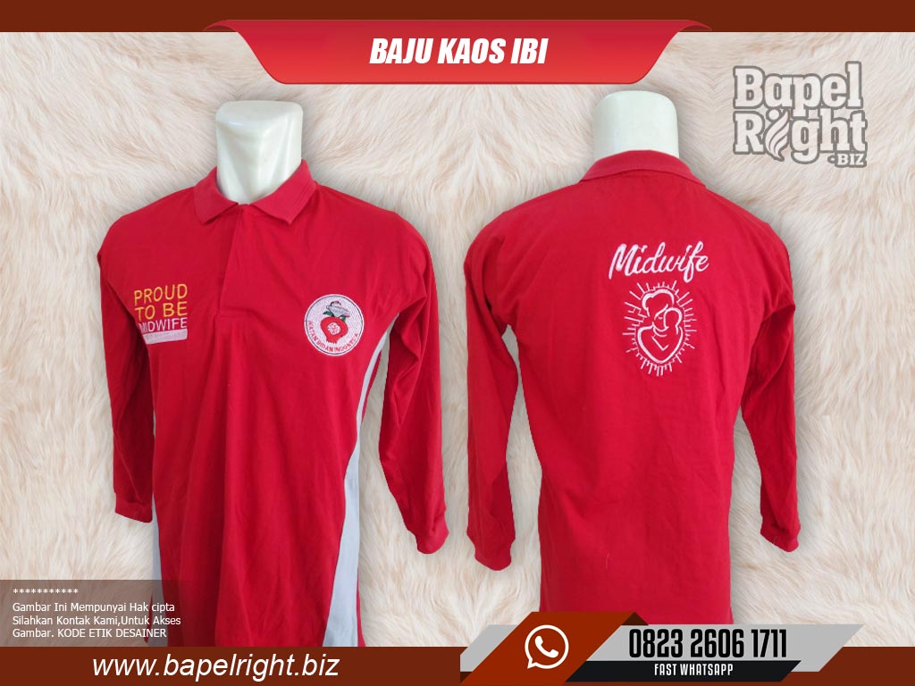 Baju Kaos IBI ( Ikatan Bidan Indonesia )