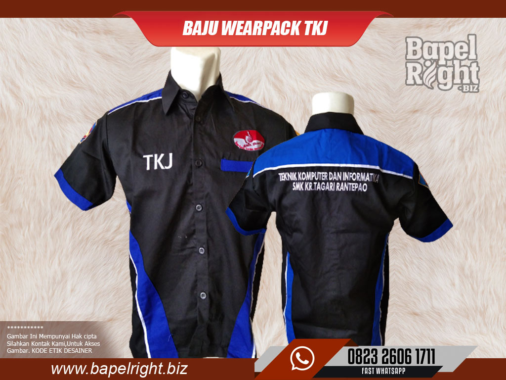 Wearpack SMK Jurusan TKJ ( Teknik Komputer Jaringan )