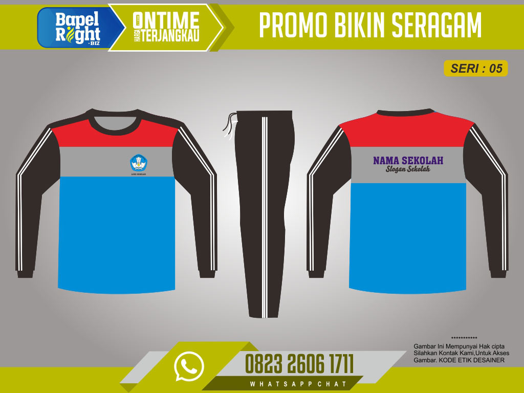 model kaos olahraga sd terbaru 2022