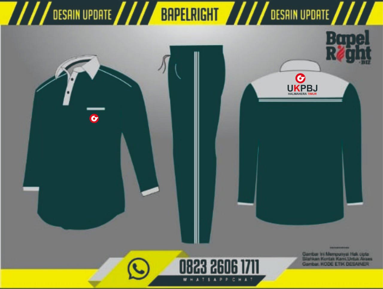 Desain Kaos UKPBJ LPSE