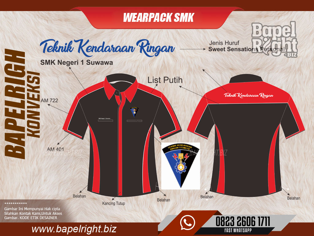 Desain Wearpack SMK TKR