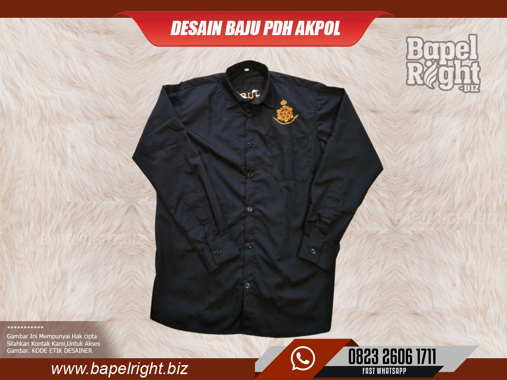 Desain baju PDH AKPOL