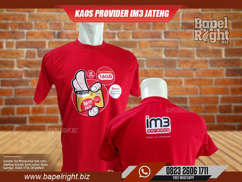 Kaos Provider IM3 Jateng