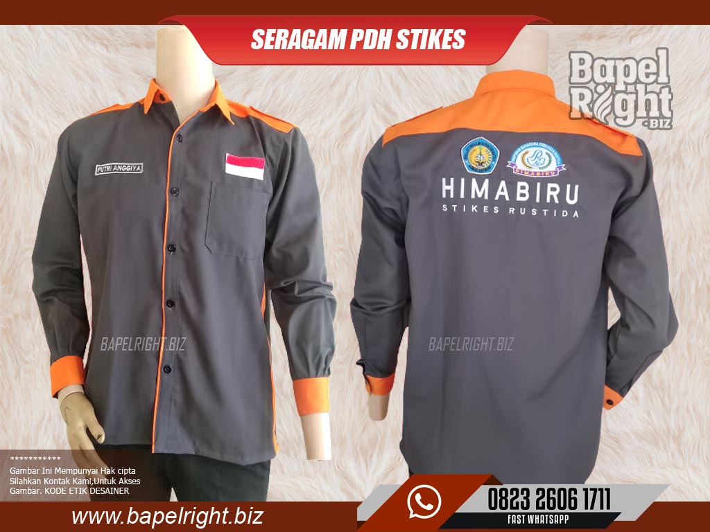 Baju pdh stikes, seragam kemeja Baju pdh stikes