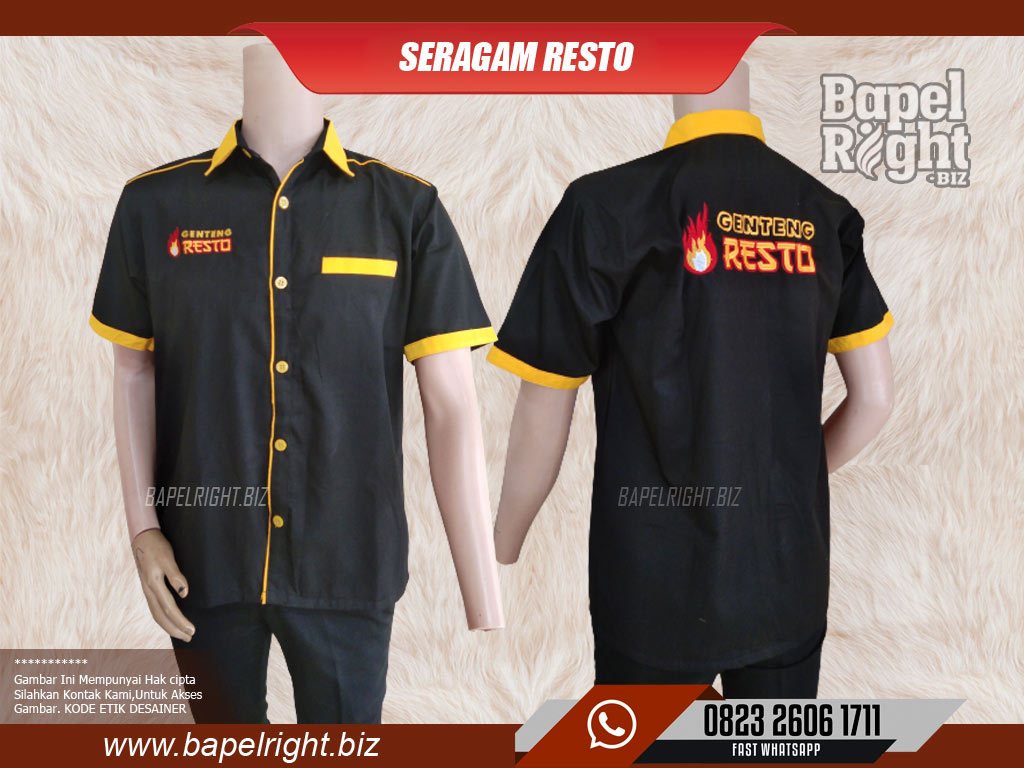 Model Baju Pelayan Restoran