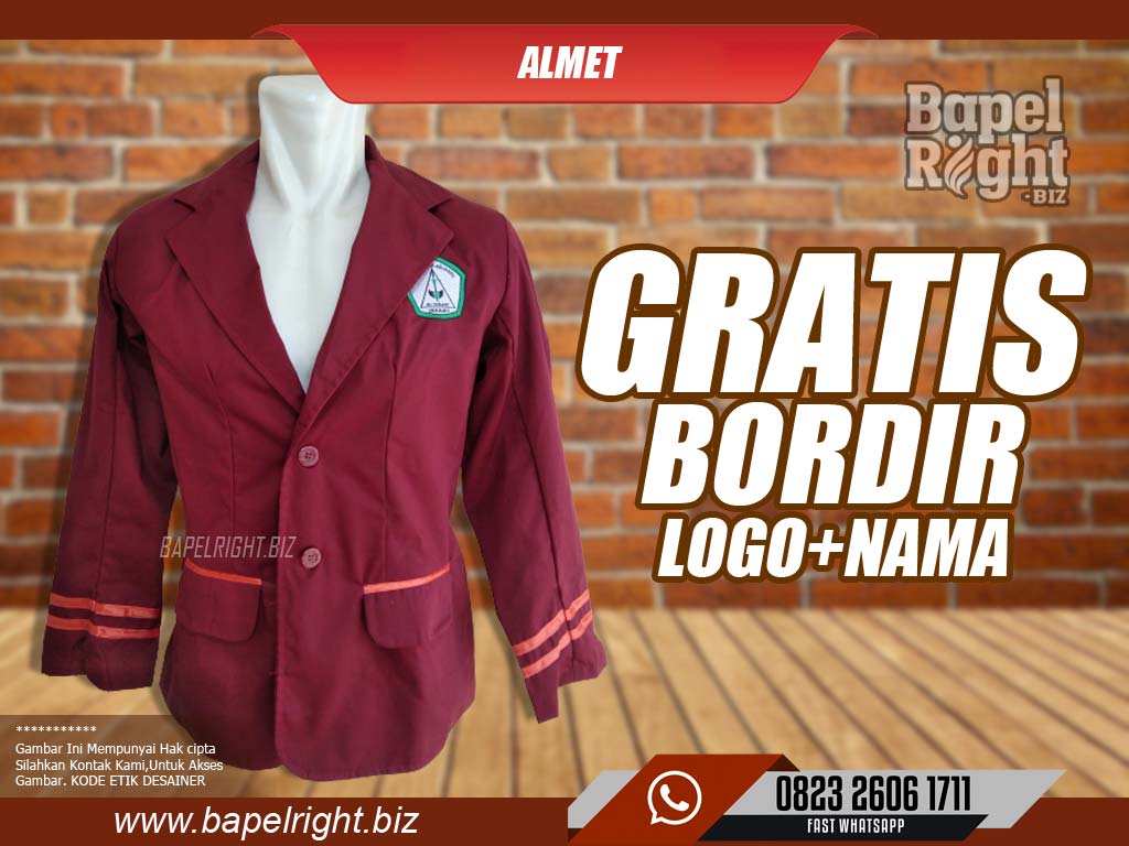 almet merah maroon