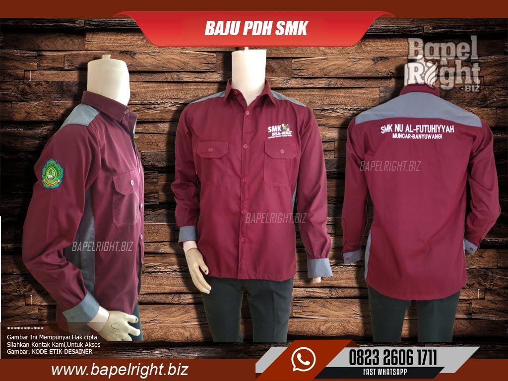 Baju PDH SMK Nahdlatul ulama