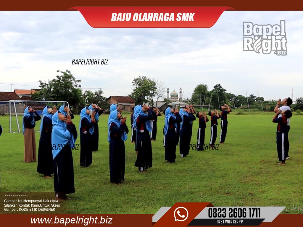 baju olahraga smp syar'i