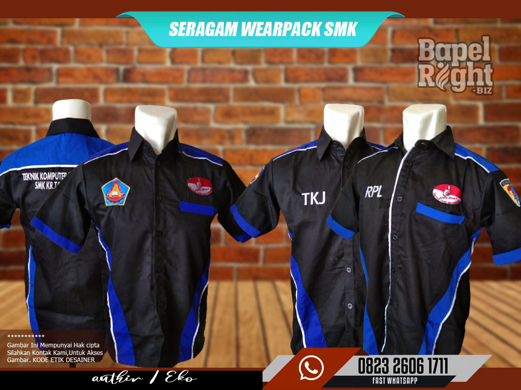 desain wearpack SMK TJKT