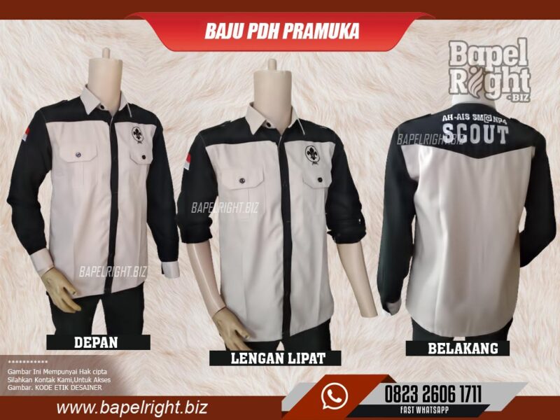 Baju PDH Pramuka Pembina | Desain Baju PDH Pramuka