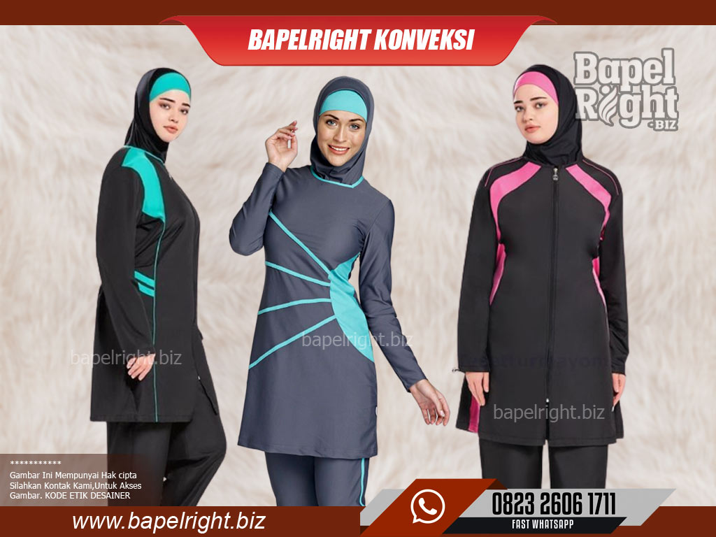 Baju Olahraga Muslimah Modis