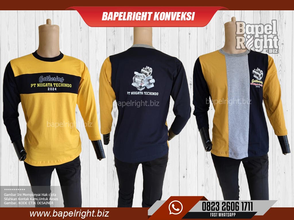 contoh desain model  kaos family gathering keren