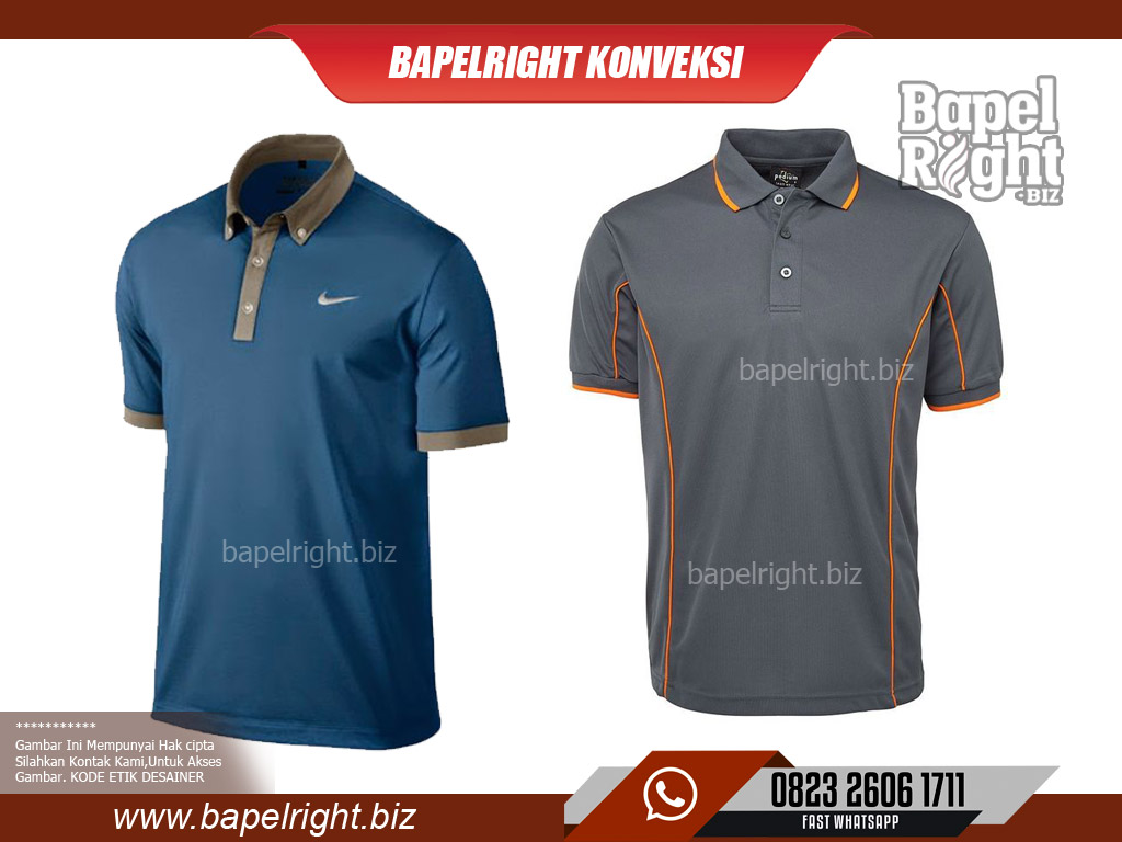 Kombinasi Kaos Polo Warna abu-abu