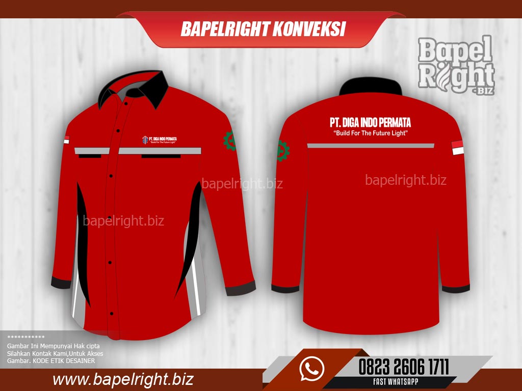 Wearpack lapangan warna merah