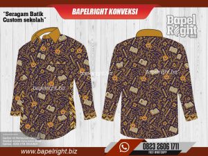Seragam Batik Custom sekolah