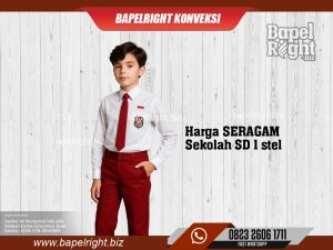 Harga SERAGAM Sekolah SD 1 stel