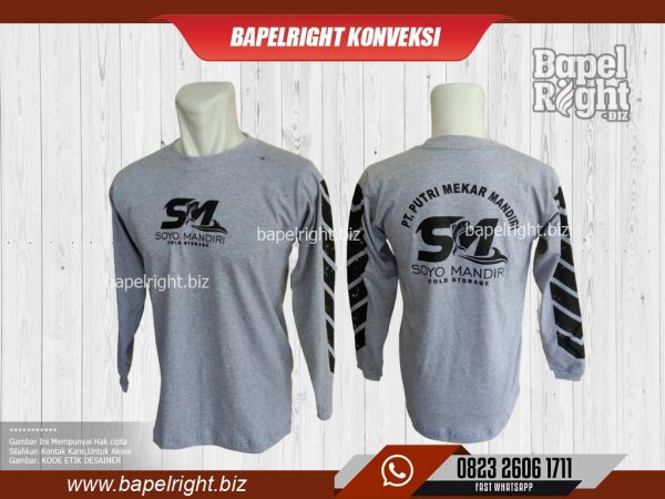 Kaos karyawan Pt putri mekar mandiri juwana