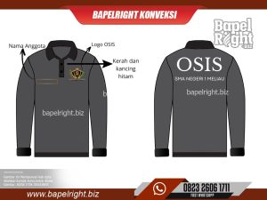 Kaos lapangan Osis Lengan Panjang