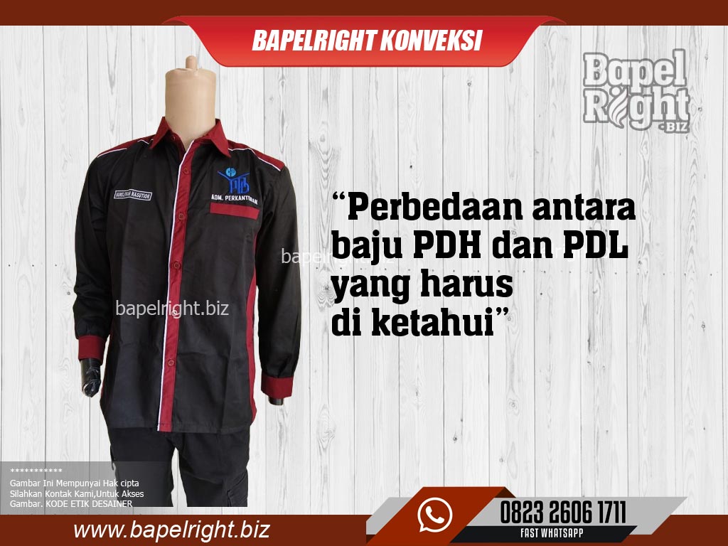 Perbedaan antara baju PDH dan PDL yang harus di ketahui