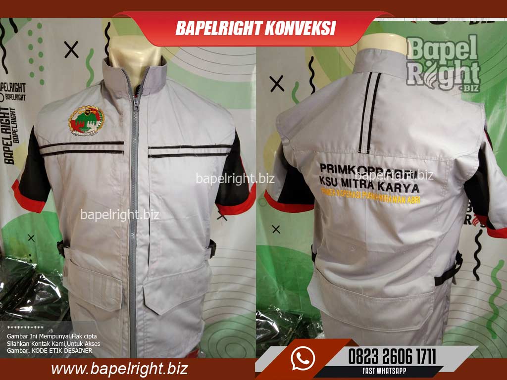 Rompi vest koperasi