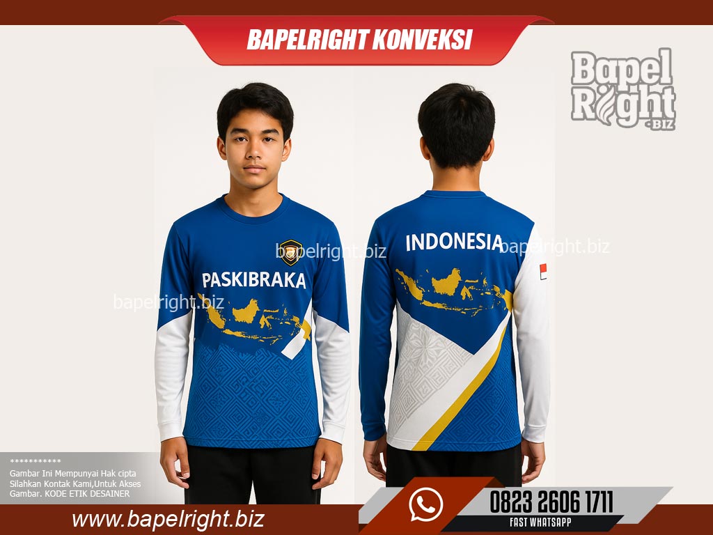 baju-Paskibra-Lengan-Panjang-warna-biru