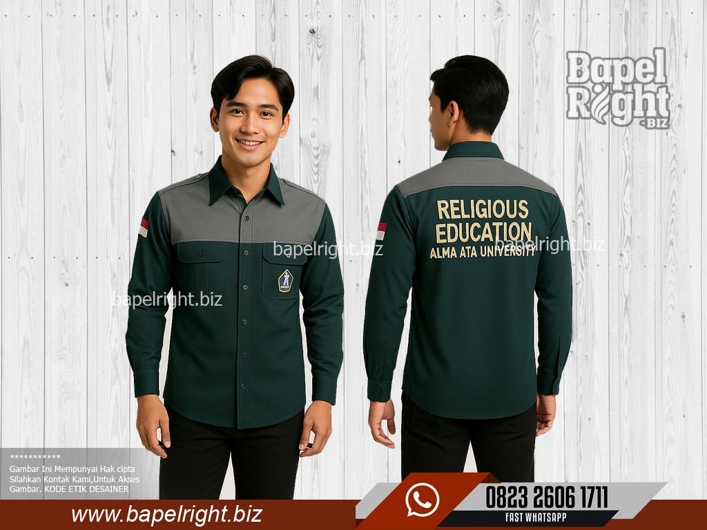 model-warna-baju-pdh-cream-hijau-army-dan-abu-tua