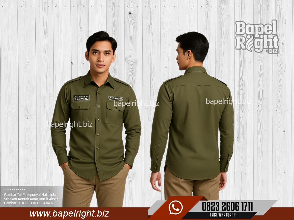model-warna-baju-pdh-hijau-army
