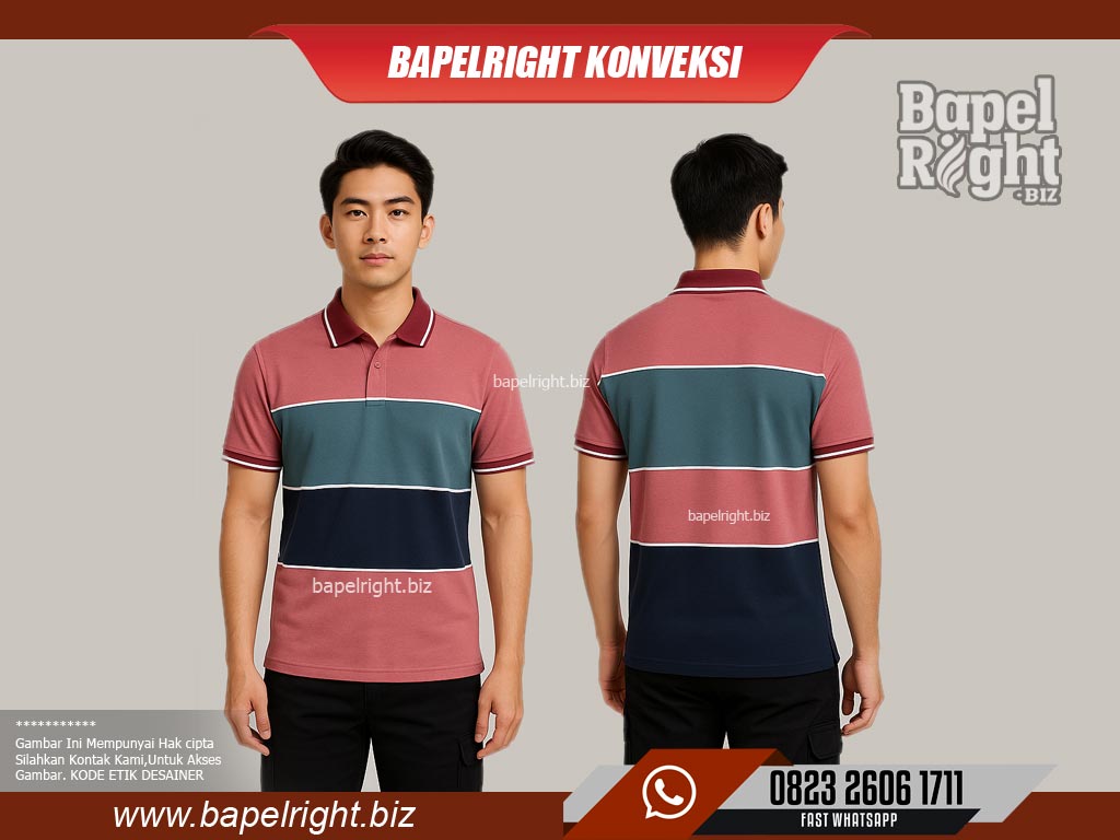 Contoh-baju-berkerah-warna-Pink-Fuschia