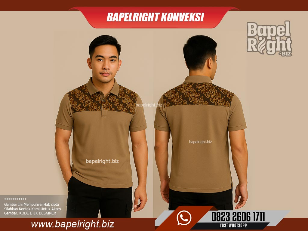 Contoh baju berkerah