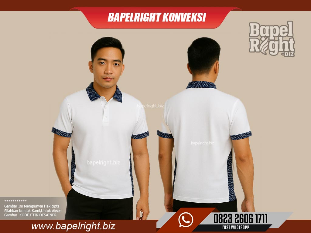 warna-kaos-berkerah-putih