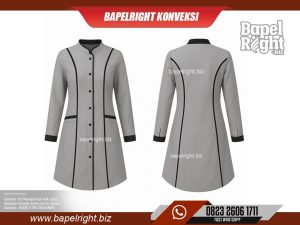 Model baju Gamis Seragam Santri Putri