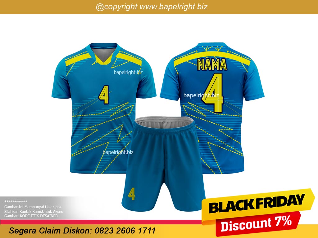 desain jersey Motif Efek Neon Bercahaya