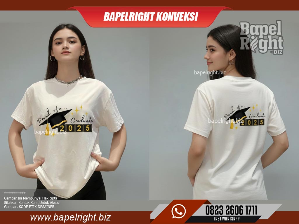 5 rekomendasi desain kaos kelas